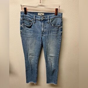 Madewell Light Blue Mid-Rise perfect vintage Jean